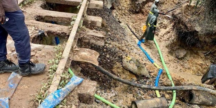 12 Illegal Miners Arrested for Vandalizing Bonsawere Railway Line