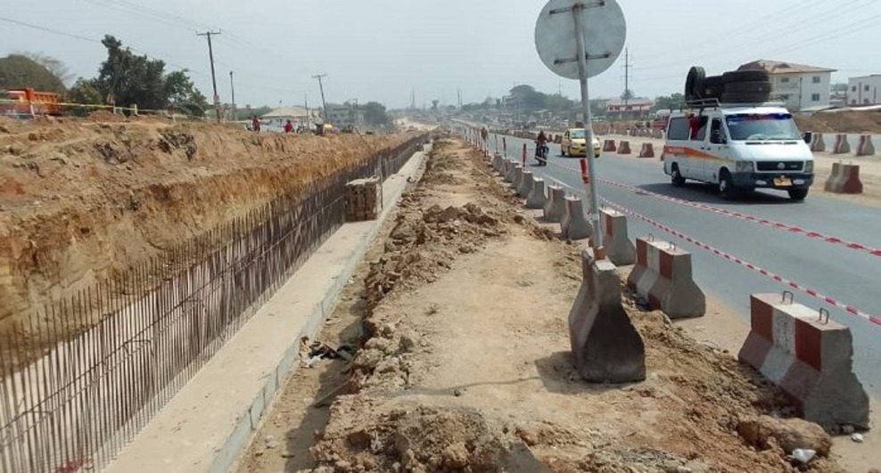 Commercial Drivers to Protest neglected Pokuase–Nsawam Road
