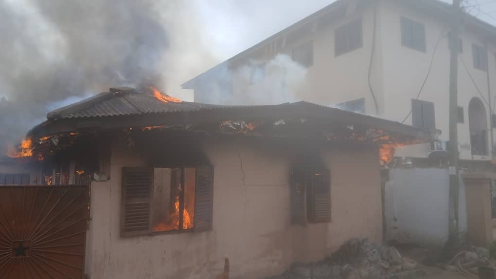 Darkuman Kokompe Blaze Leaves Residents Struggling to Salvage Belongings