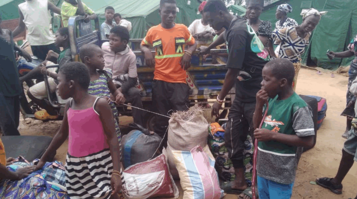 Gbinyiri Conflict: 38 Displaced Persons Return to Sawla Camp Over Fear of Renewed Attacks