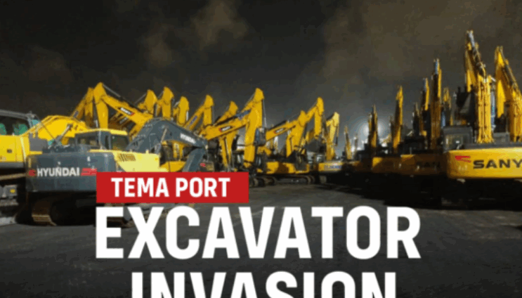Ghana Becomes West Africa’s Largest Importer of Excavators