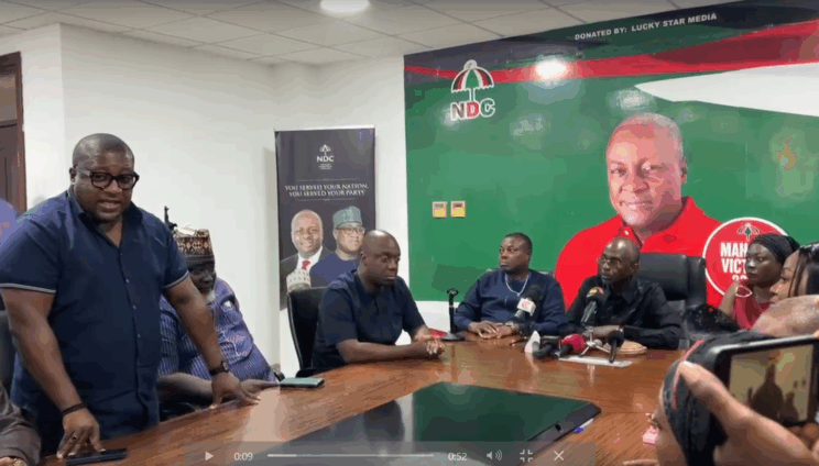 Helicopter Crash: NPP Leaders Visit NDC Headquarters to Offer Condolences