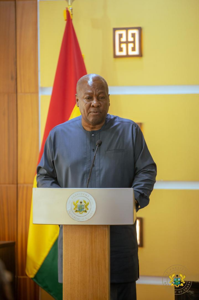 Mahama Declares Illegal Mining a National Emergency, Orders Arrest of Extortionist Taskforces