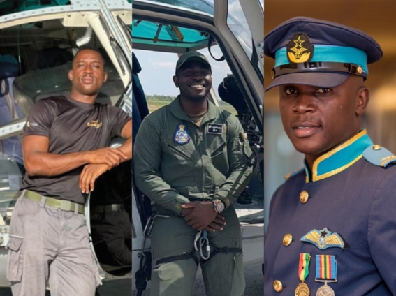 Mahama Posthumously Promotes Military Officers Killed in Helicopter Crash