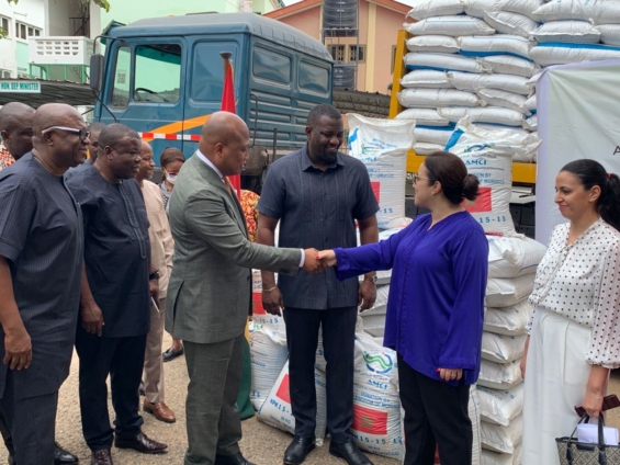 Morocco donates 2,000 tons of fertilisers to Ghana