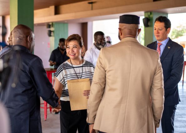 Photos: NSA Director General welcomes Ambassador of Mexico to Ghana