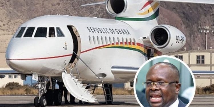 Presidential Jet Severely Corroded, Remains Grounded in France – Defence Minister Omane Boamah