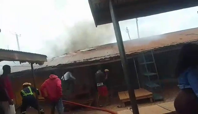 Sampa Chaos: One Killed, Market Torched in Renewed Chieftaincy Clashes